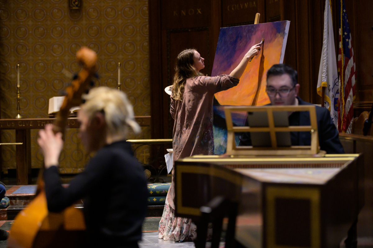 Concert photo from Bach in Color