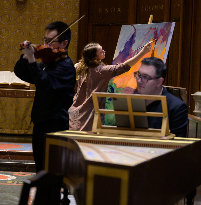 Concert photo from Bach in Color
