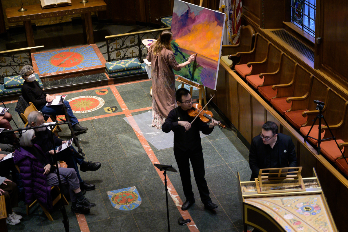 Concert photo from Bach in Color